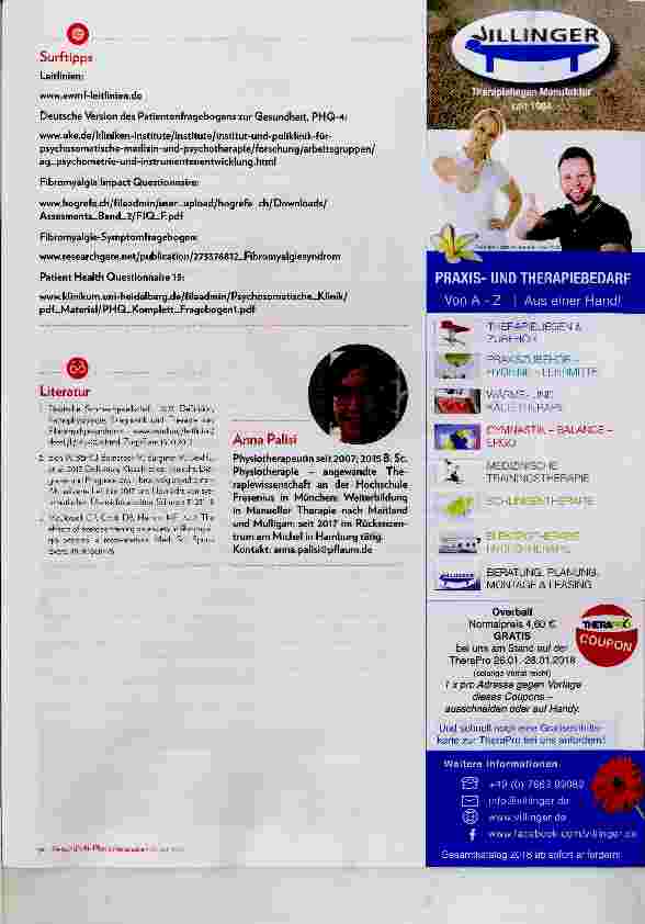 Vorschauseite 4: Update Fibromyalgie: Leitlinie wurde überarbeitet