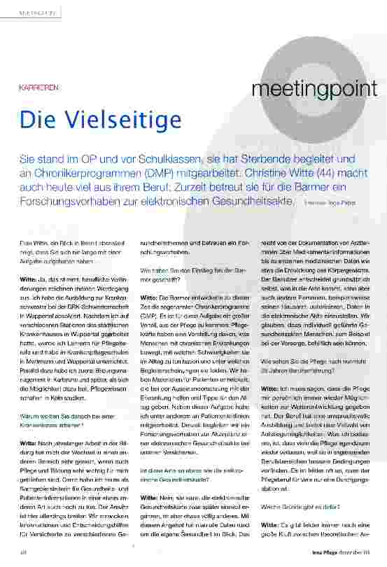 Vorschauseite 1: Die Vielseitige