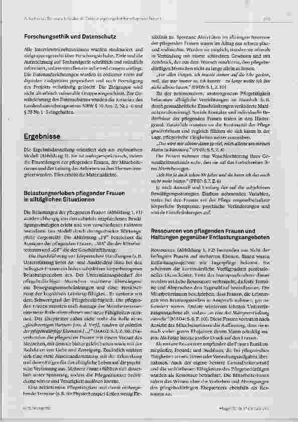 Vorschauseite 5: Betreute Urlaube als Entlastungsangebot am Beispiel von pflegenden Frauen eine qualitative Studie