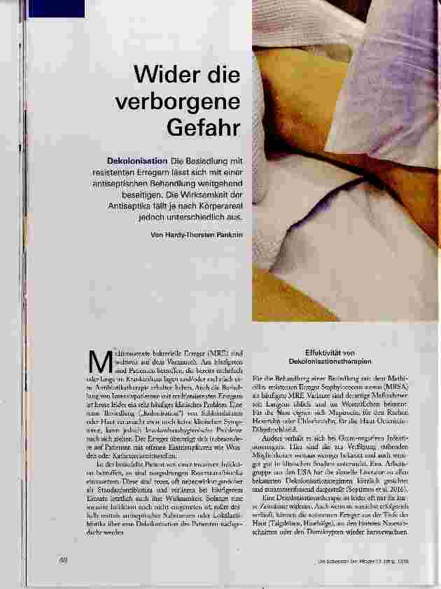 Vorschauseite 1: Wider die verborgene Gefahr
