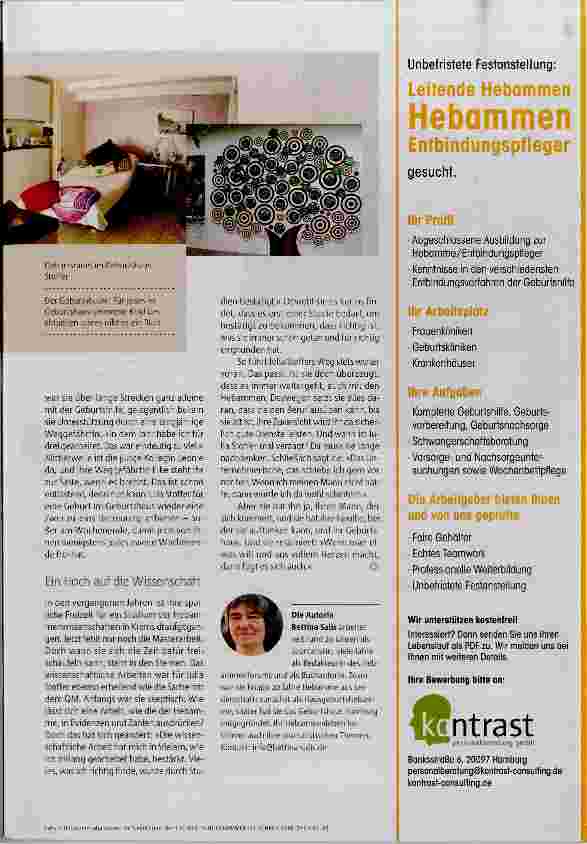 Vorschauseite 4: Zur Geburt über den Hof