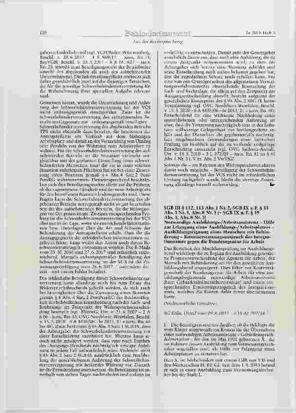 Vorschauseite 3: SGB IX a. F. § 95 Abs. 1, Abs. 2 Satz 1 Halbs. 2 (= SGB IX n.F. § 178); PostPersG §§ 4, 28 Gleichzeitige Beteiligung mehrerer Schwerbehindertenvertretungen durch den Arbeitgeber