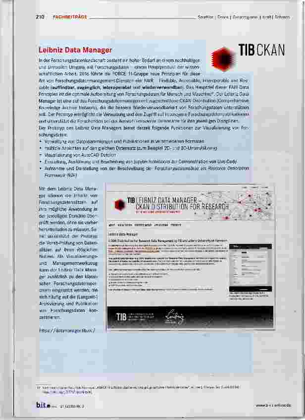 Vorschauseite 5: Die TIB Labs: Eine Plattform für experimentelle digitale Dienstleistungen, Prototypen und Beta- Versionen der Technischen Informationsbibliothek