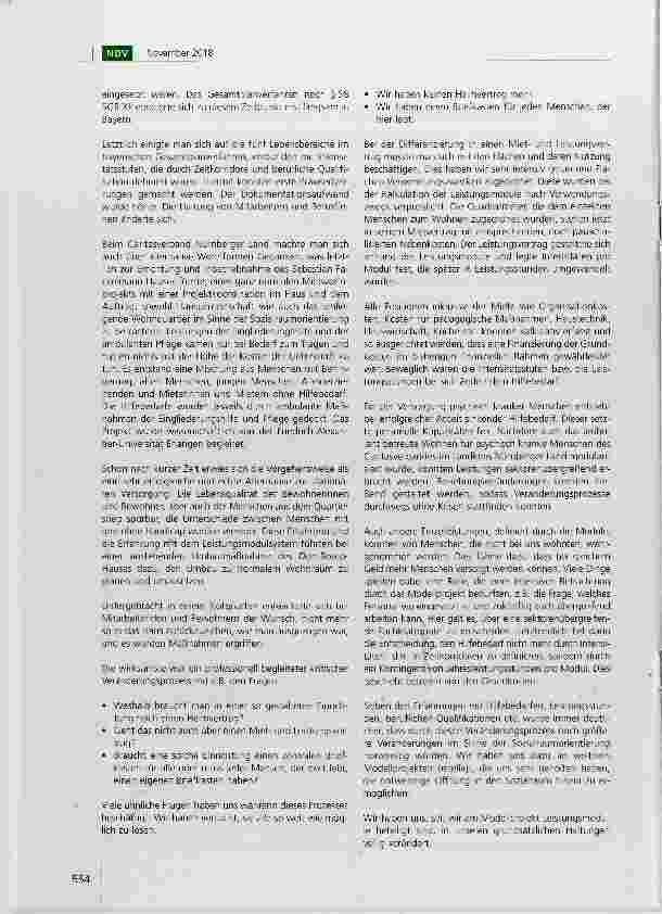 Vorschauseite 2: Leistungsmodule Bausteine eines neuen Leistungsund Vergütungskonzeptes in der Eingliederungshilfe für Menschen mit Behinderung