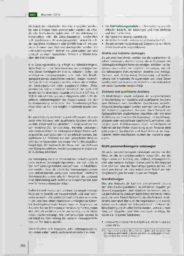 Vorschauseite 4: Leistungsmodule Bausteine eines neuen Leistungsund Vergütungskonzeptes in der Eingliederungshilfe für Menschen mit Behinderung
