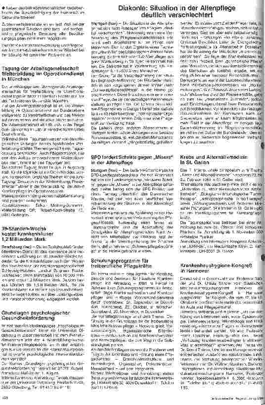 Vorschauseite 2: Positionen zur Entwicklung der Krankenpflege