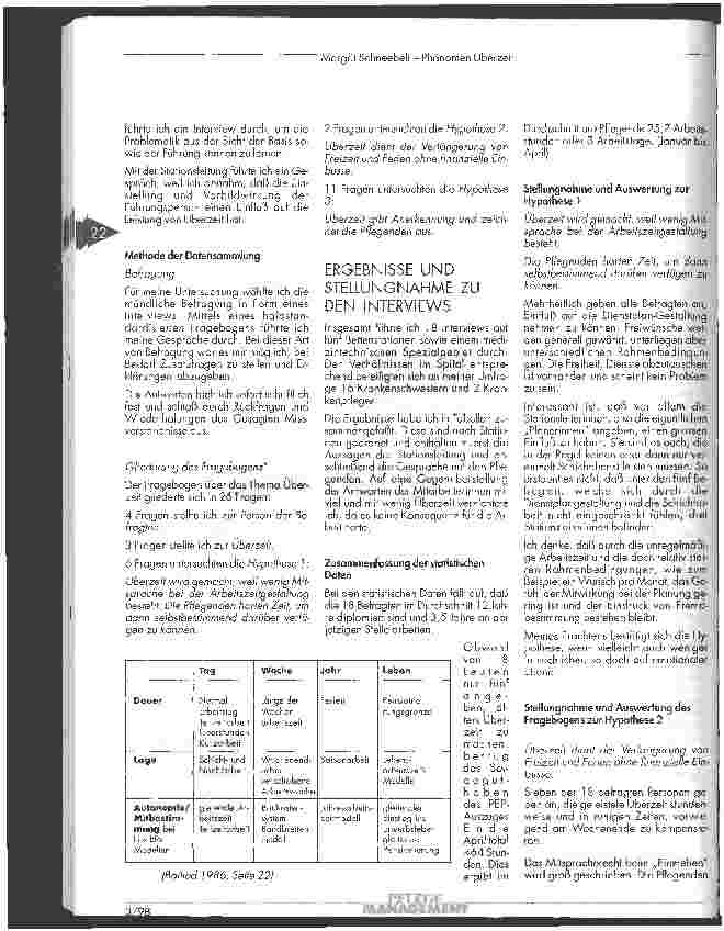 Vorschauseite 3: Phänomen Überzeit zur Diskussion von Arbeitszeit und Überstunden