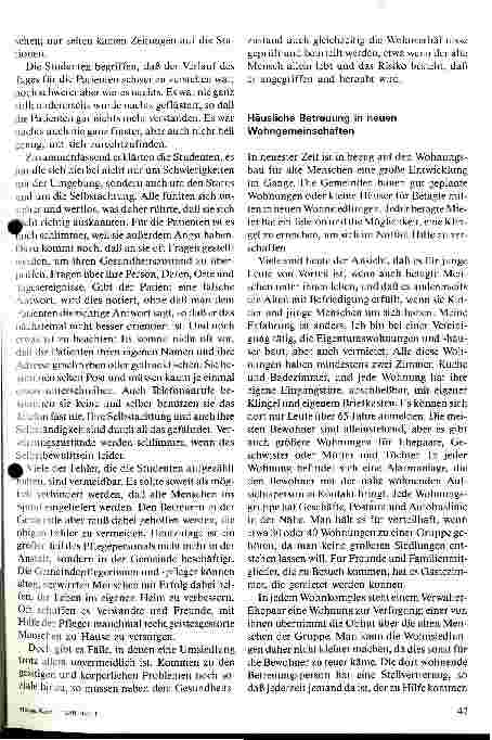 Vorschauseite 4: Der alte verwirrte Patient und seine Pflege in der Gemeinde