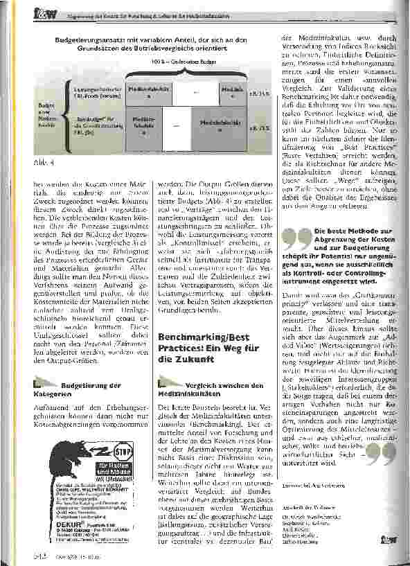 Vorschauseite 4: Abgrenzung der Kosten für Forschung & Lehre in der Hochschulmedizin Eine unendliche Geschichte oder doch noch möglich?