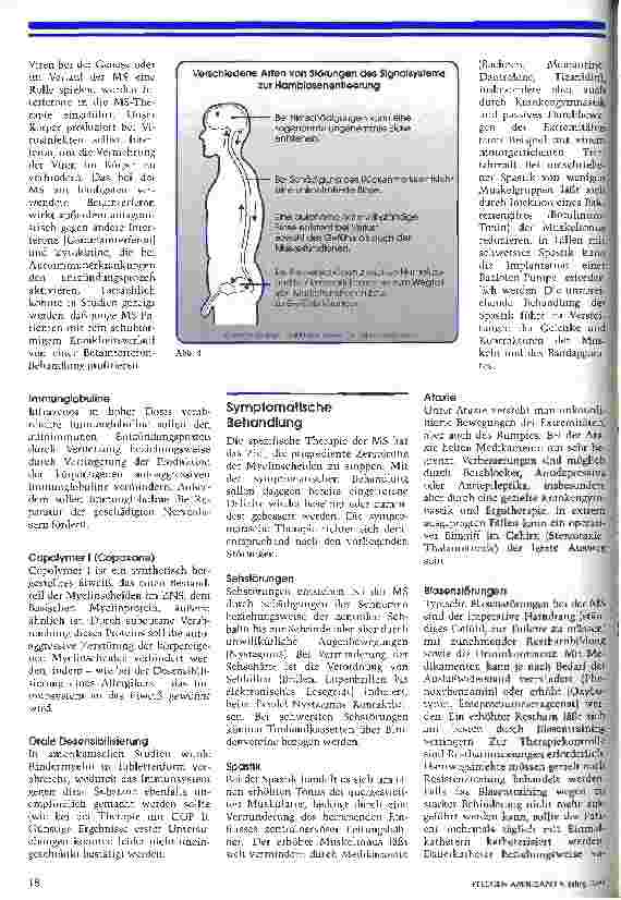 Vorschauseite 5: Multiple Sklerose: Keiner weiß, woher sie kommt und wohin sie führt Teil 1: Das Krankheitsbild