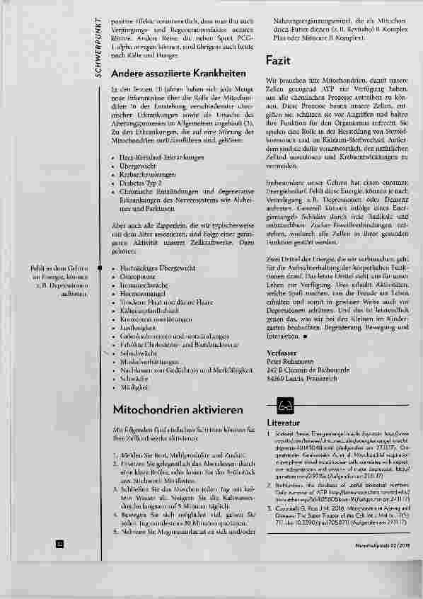 Vorschauseite 5: Sind die Mitochondrien schuld?