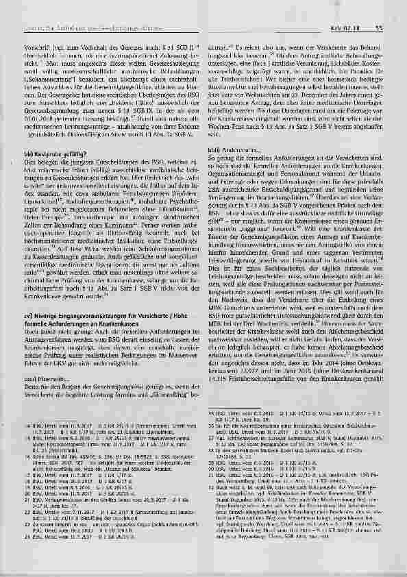Vorschauseite 3: Die Aufhebung von Genehmigungsfiktionen gemäß § 13 Abs. 3a SGB V nach § 45 SGB X Wie gewonnen, so zerronnen?