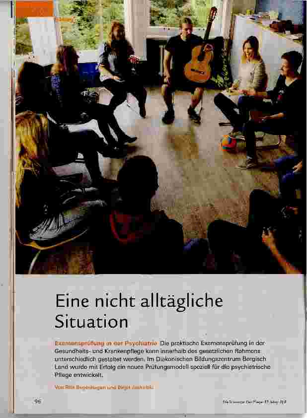 Vorschauseite 1: Eine nicht alltägliche Situation
