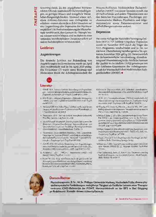 Vorschauseite 6: Screening von Angst und Depression bei Patienten