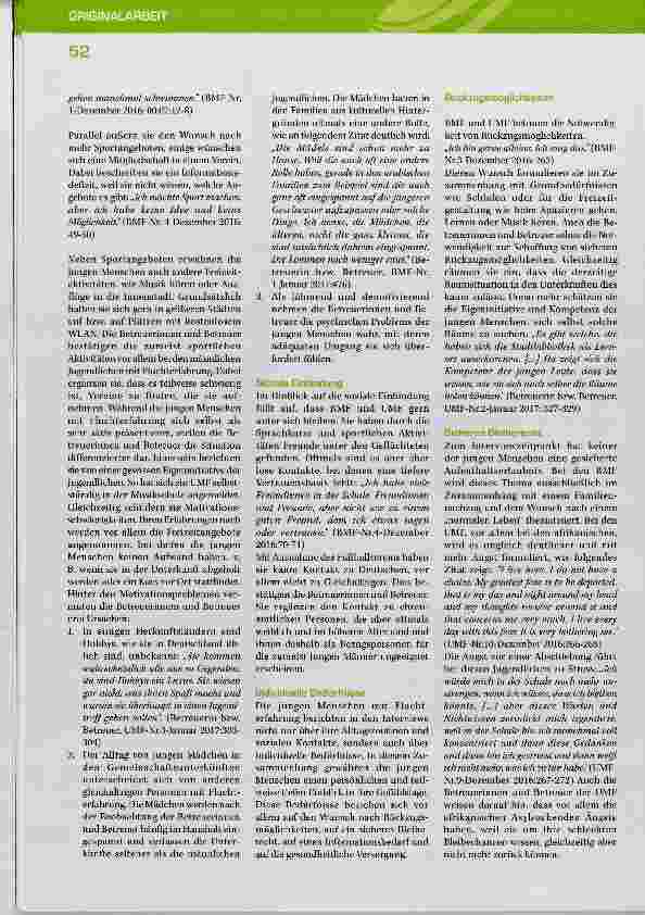 Vorschauseite 6: „Wie geht es Ihnen?“ Ergebnisse einer Triangulationsstudie über junge Menschen mit Fluchterfahrung