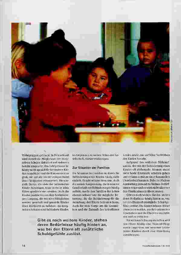 Vorschauseite 2: Das Rett-Syndrom