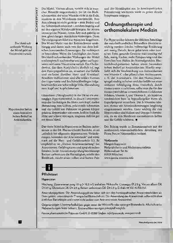 Vorschauseite 3: Zivilisationskrankheit Bluthochdruck