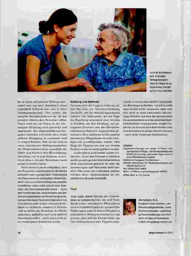Vorschauseite 3: Hygiene in Wohngemeinschaften