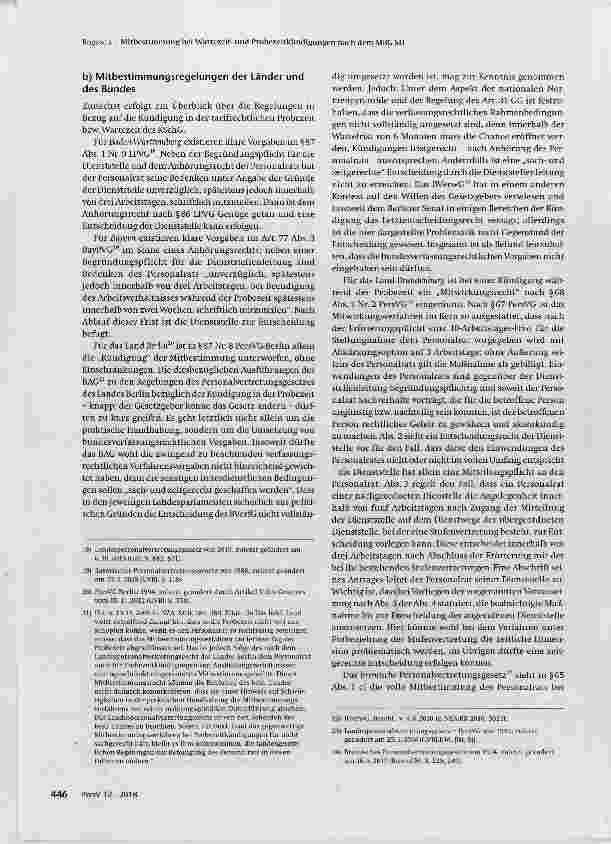 Vorschauseite 4: Mitbestimmung bei Wartezeitund Probezeitkündigungen nach dem MBG SH