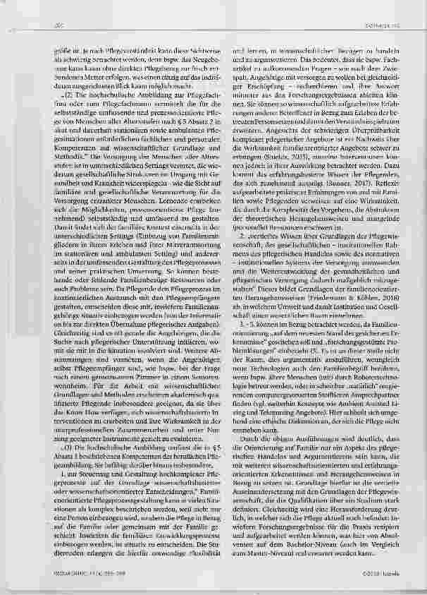 Vorschauseite 2: Familienorientierung in der pflegerischen Grundqualifikation