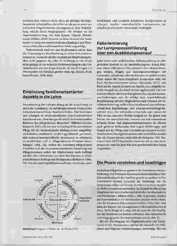Vorschauseite 4: Familienorientierung in der pflegerischen Grundqualifikation