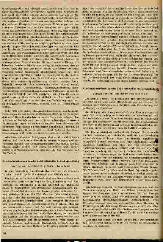 Vorschauseite 5: Der Erste Deutsche Krankenhaustag in Köln vom 12.-16. Juni 1958