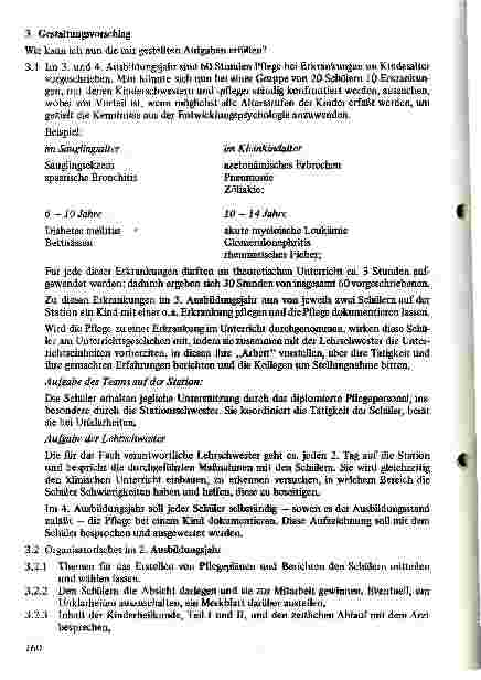 Vorschauseite 2: Gestaltung des Unterrichts im Fach Pflege bei Erkrankungen im Kindesalter // Pflege bei rheumatischen Fieber
