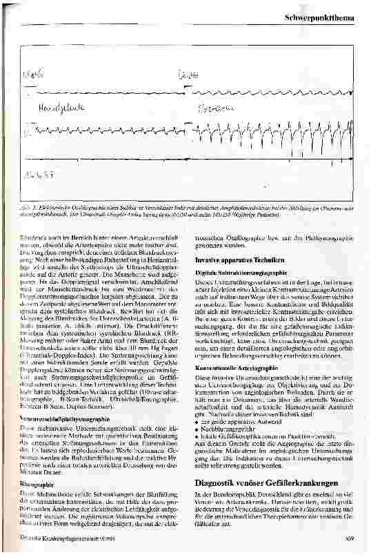 Vorschauseite 4: Diagnose arterieller und venöser Gefäßleiden