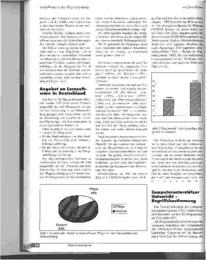 Vorschauseite 2: Lernsoftware in der Pflegeausbildung