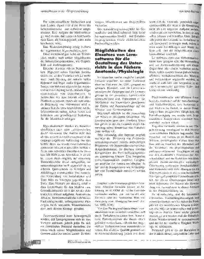Vorschauseite 4: Lernsoftware in der Pflegeausbildung