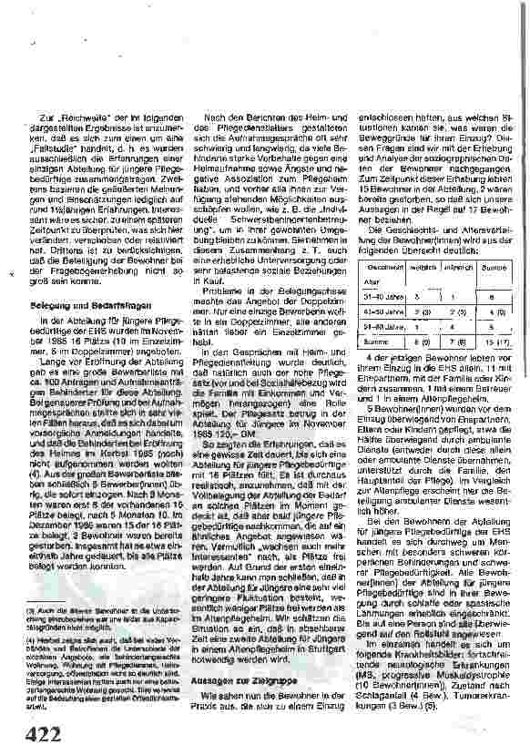 Vorschauseite 2: Ein Pflegeheim für ältere und jüngere Menschen