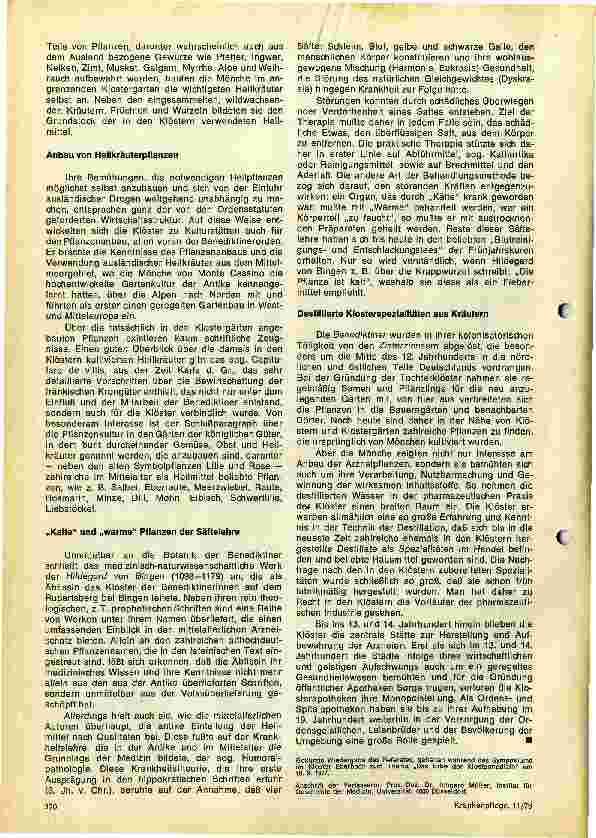 Vorschauseite 2: Heilpflanzen aus Klostergärten
