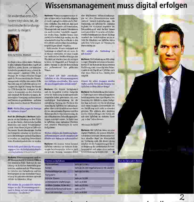 Vorschauseite 1: Wissensmanagement muss digital erfolgen