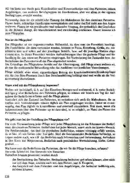 Vorschauseite 2: Pflegeplanung