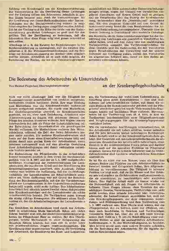 Vorschauseite 2: Der Unterricht über die gesetzliche Krankenversicherung und Rentenversicherung