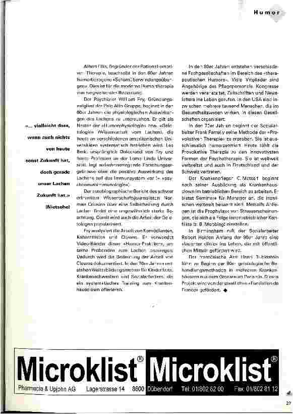 Vorschauseite 2: Geschichte des therapeutischen Humors