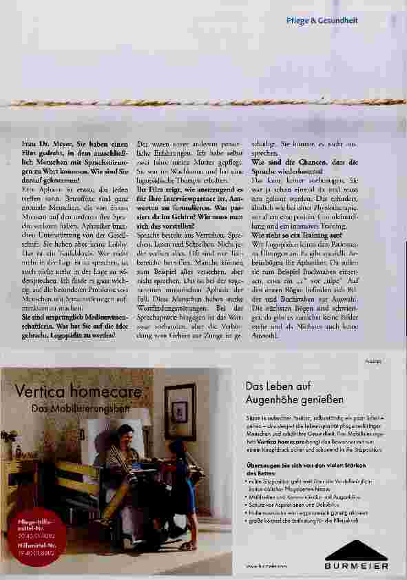 Vorschauseite 2: Der Weg zurück in die Sprache