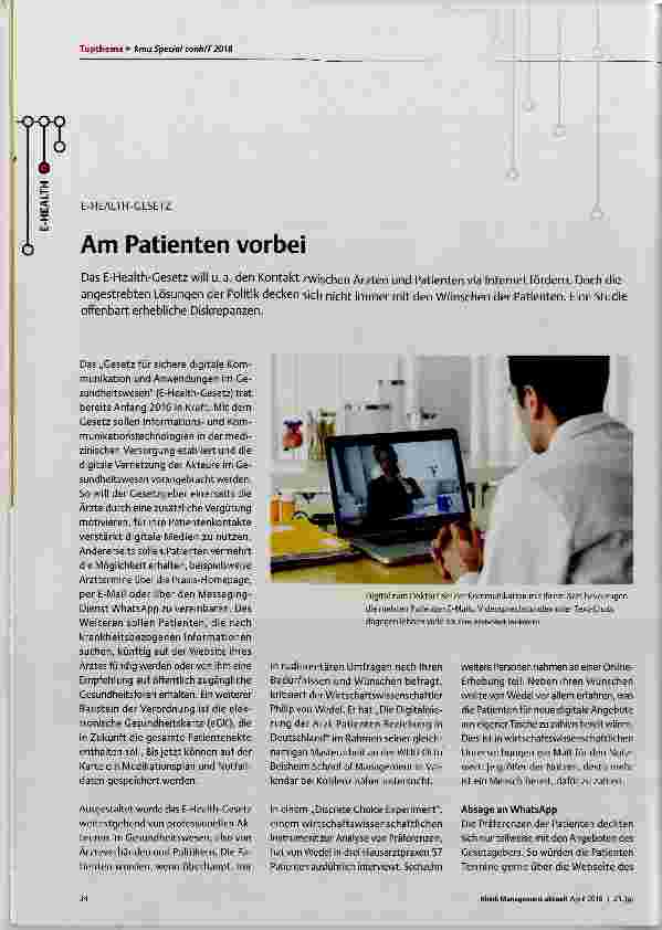 Vorschauseite 1: Am Patienten vorbei