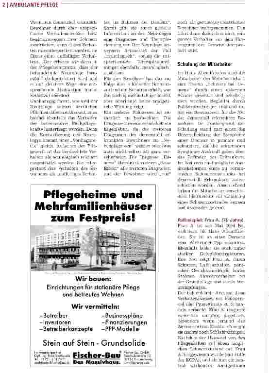 Vorschauseite 2: Schmerztherapie bei Demenz