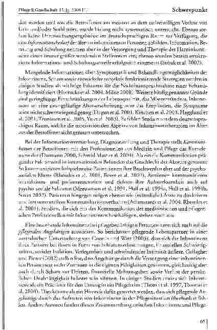Vorschauseite 4: Inkontinenz bei alten Menschen