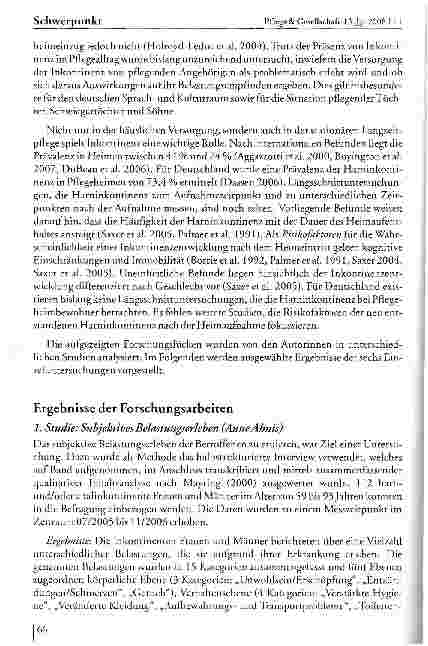 Vorschauseite 5: Inkontinenz bei alten Menschen