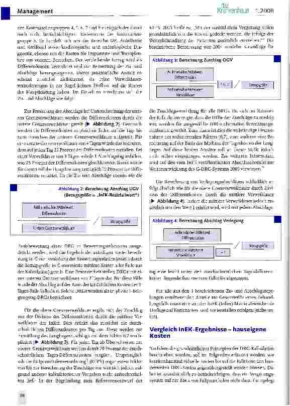 Vorschauseite 4: Krankenhausinterne DRG-Erlösverteilung auf der Basis der InEK-Daten Möglichkeiten und Grenzen