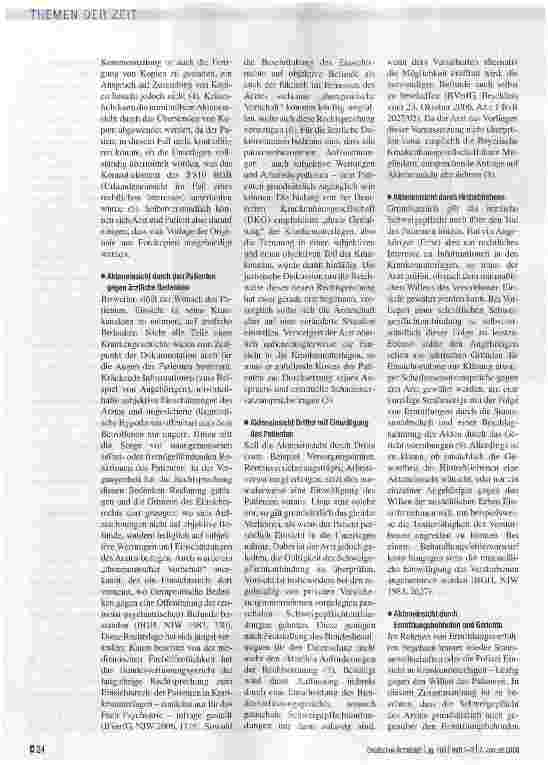Vorschauseite 2: Wer darf Einsicht nehmen?