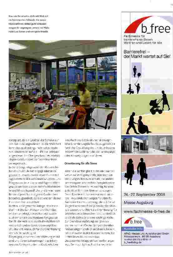 Vorschauseite 2: Eine gute Schule für Sehbehinderte und Blinde