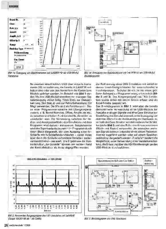 Vorschauseite 2: LabVIEW in der Medizintechnik