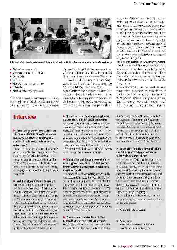 Vorschauseite 2: D. E. LP. H. I. N. - ein anderer Ansatz in der Stottertherapie: flüssig sprechen von Anfang an