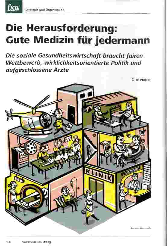 Vorschauseite 1: Die Herausforderung: Gute Medizin für jedermann