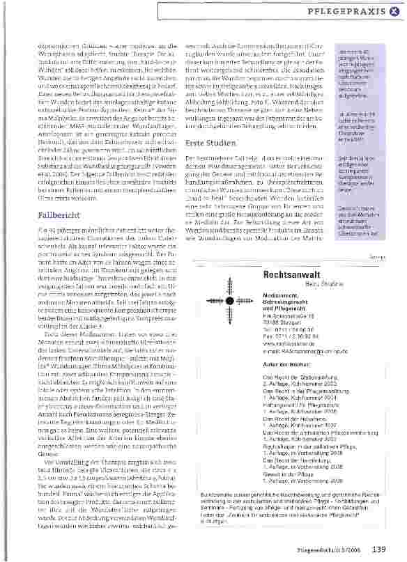 Vorschauseite 2: Hard-to-heal - was tun?