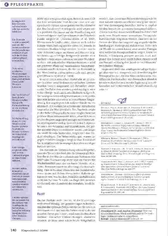 Vorschauseite 3: Hard-to-heal - was tun?