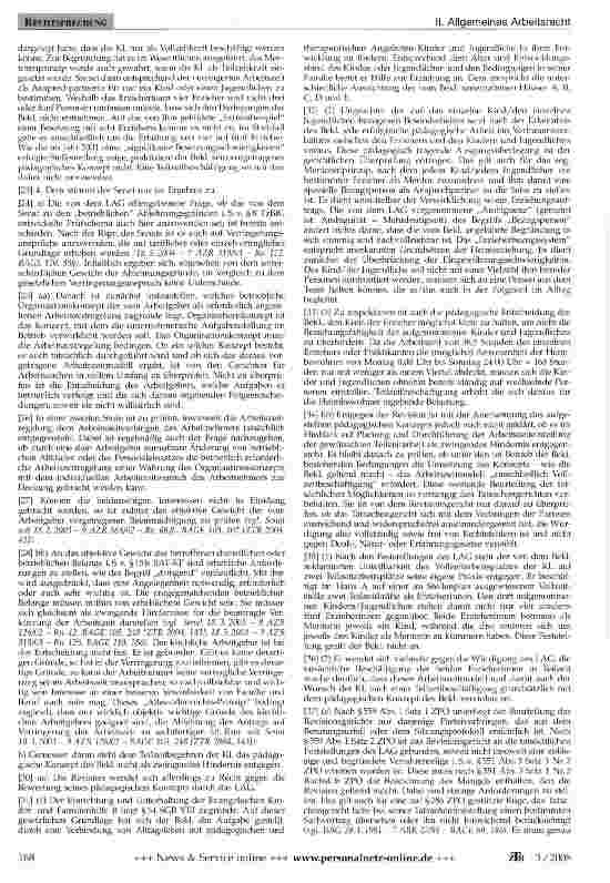 Vorschauseite 5: Allgemeines Arbeitsrecht